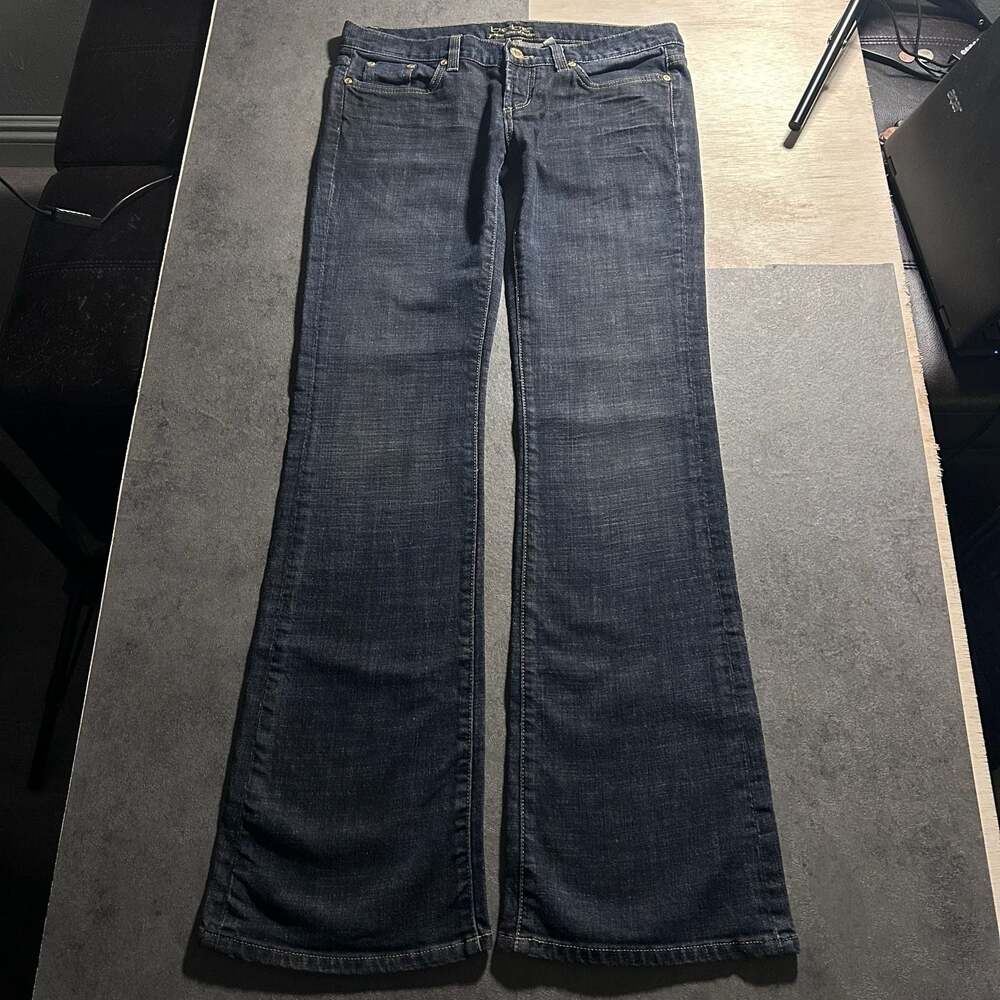 bebe Premium Denim Dark Wash Bootcut Jeans - Picture 2 of 7